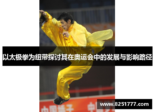 以太极拳为纽带探讨其在奥运会中的发展与影响路径